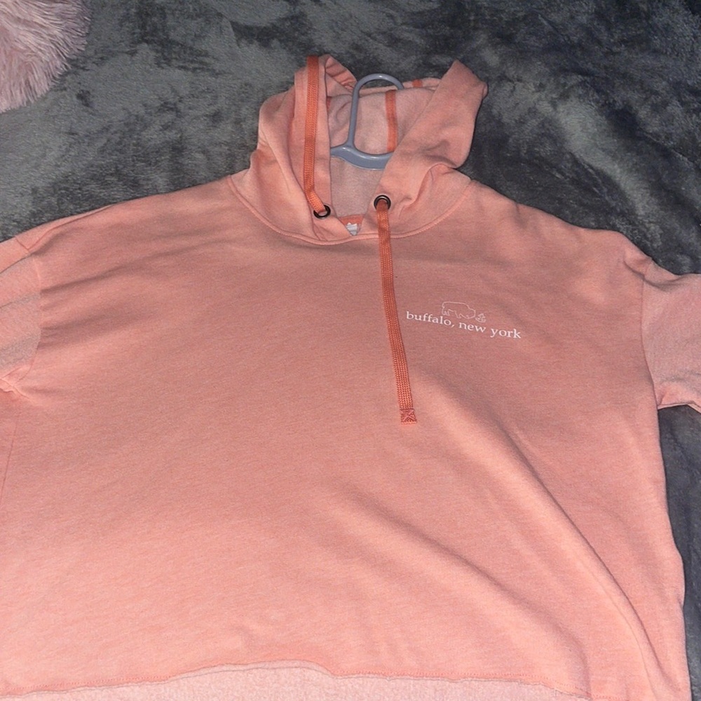 Woman’s Peachy Pink Buffalo NY hoodie